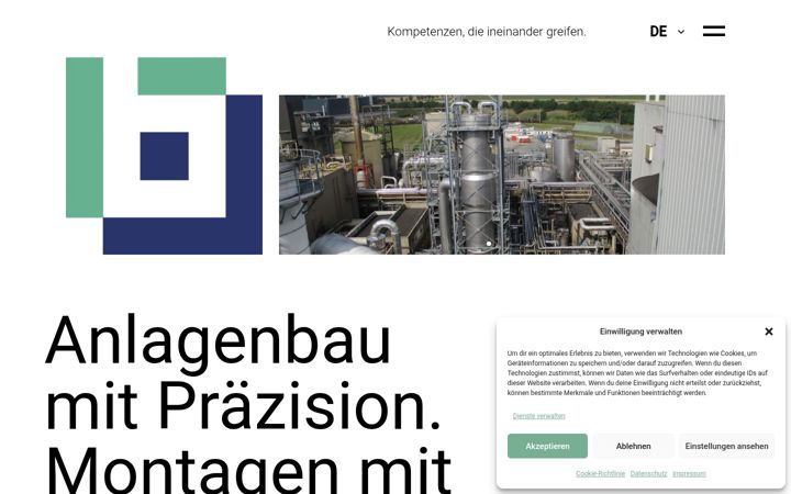 Screenshot of baur-engineering.de