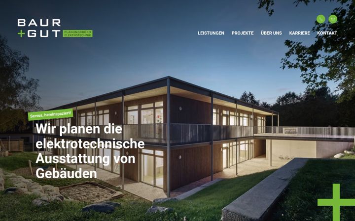 Screenshot of baur-gut.de
