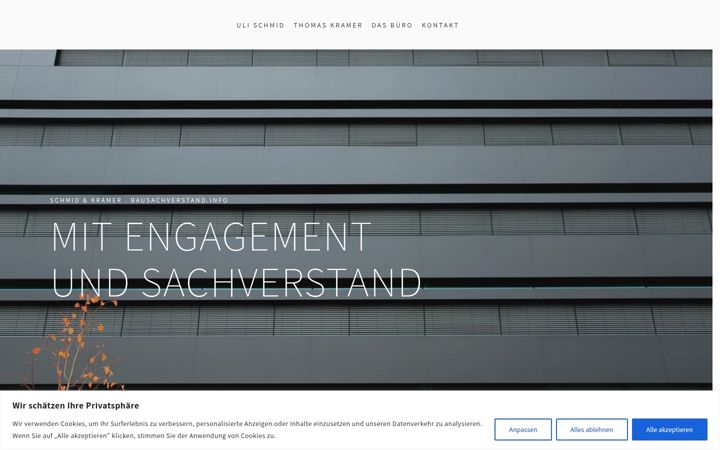 Screenshot of bausachverstand.info