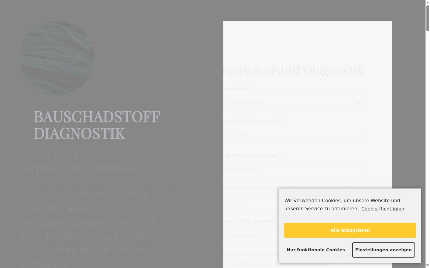 Screenshot tal-banner tal-kunsens muri qabel kwalunkwe interazzjoni