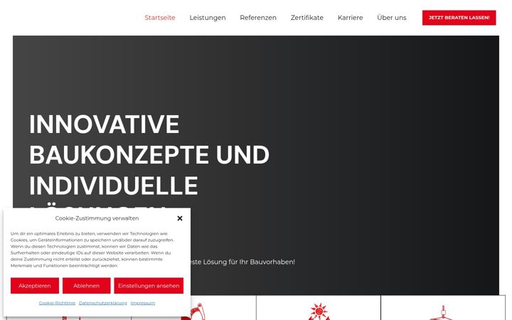Screenshot of bausem.de