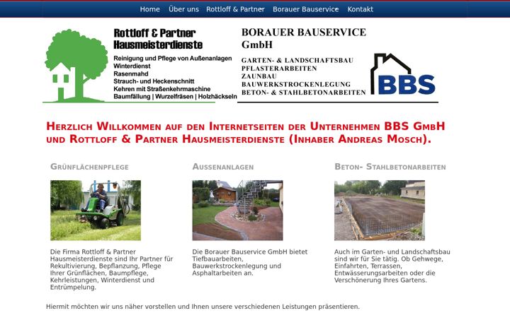 Screenshot of bauservice-borau.de