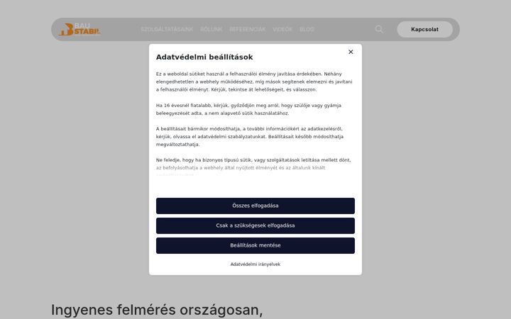 Screenshot of baustabil.com