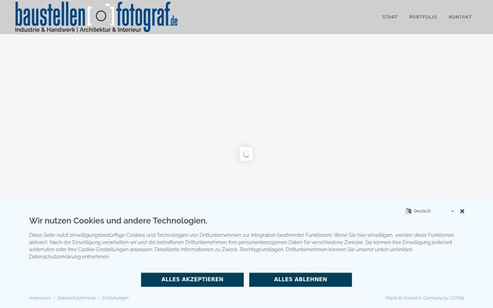 Skærmbillede af baustellenfotograf.de