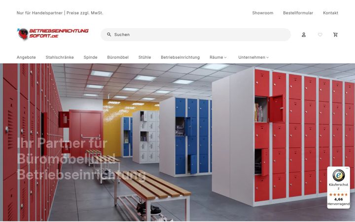 Screenshot of baustellenmoebel.at