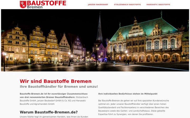 Screenshot von baustoffe-bremen.de