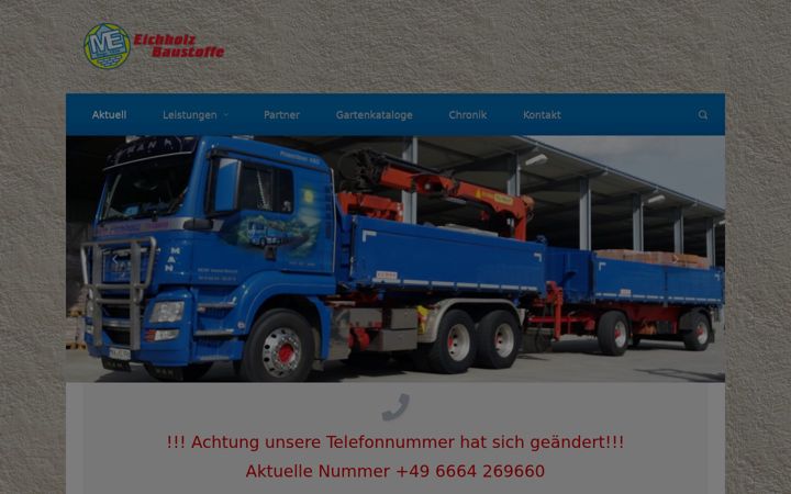 Screenshot von baustoffe-eichholz.de