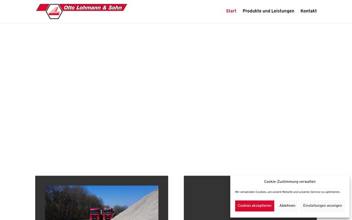 Screenshot of baustoffe-lohmann.de
