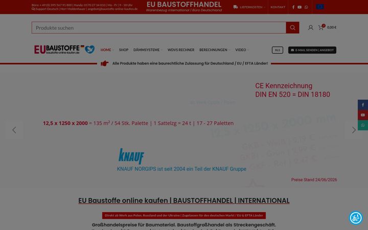 Képernyőkép: baustoffe-online-kaufen.de