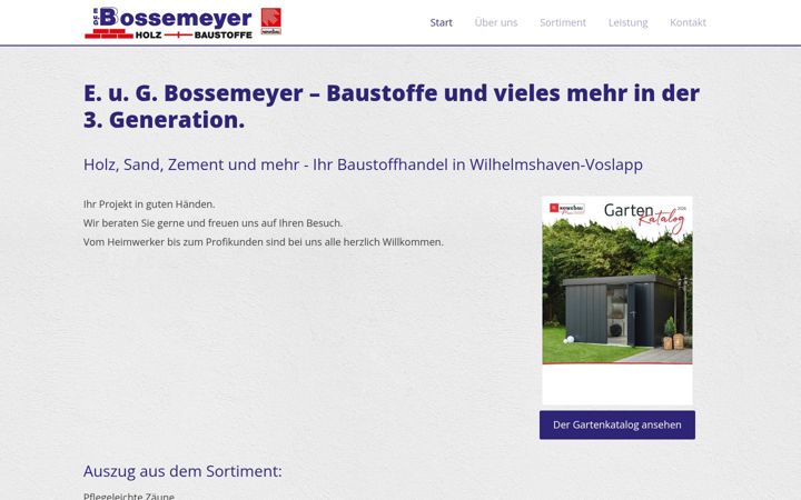 Ekrano kopija baustoffhandel-wilhelmshaven.de