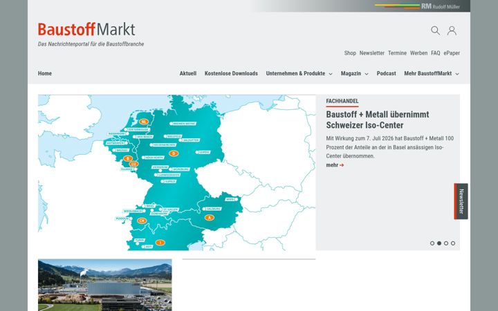Screenshot of baustoffmarkt-online.de