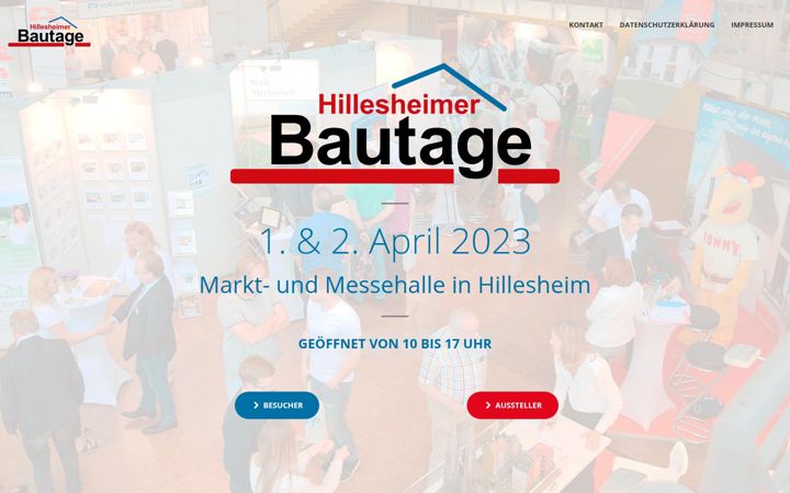 Screenshot of bautage-hillesheim.de