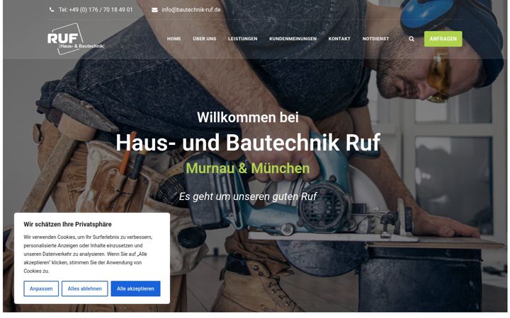 Screenshot of bautechnik-ruf.de