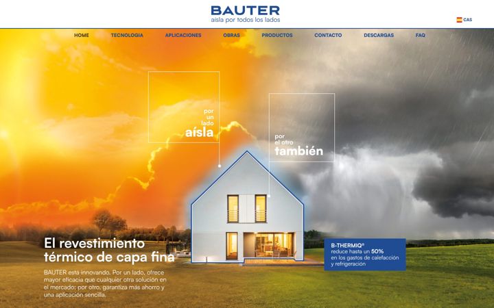 Screenshot of bauter.es