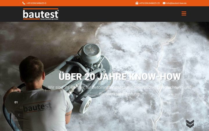Képernyőkép: bautest-bwe.de