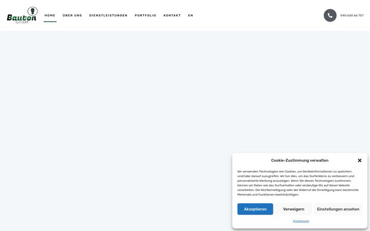 Screenshot of bauton.eu