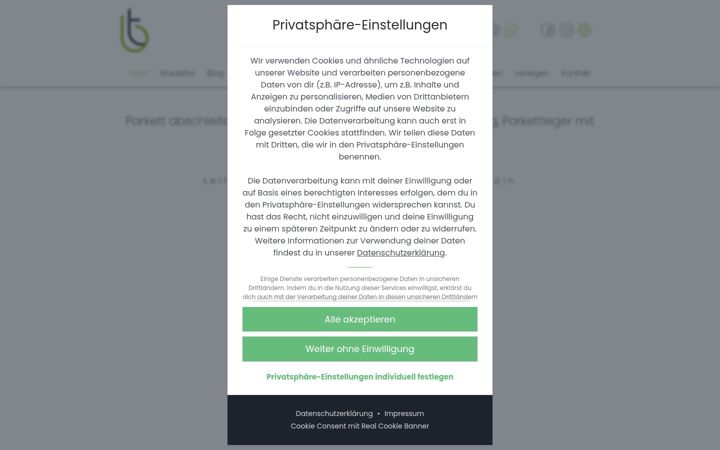 Screenshot of bautrend.de