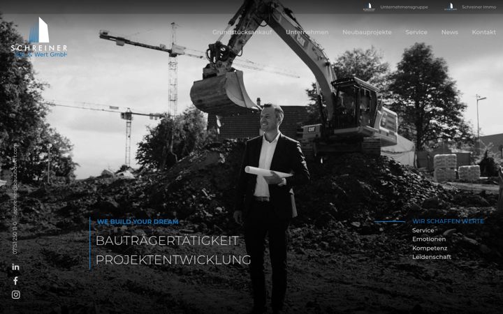 Screenshot of bauundwert.com