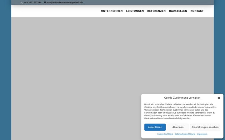 Zrzut ekranu bauunternehmen-gaebelt.de