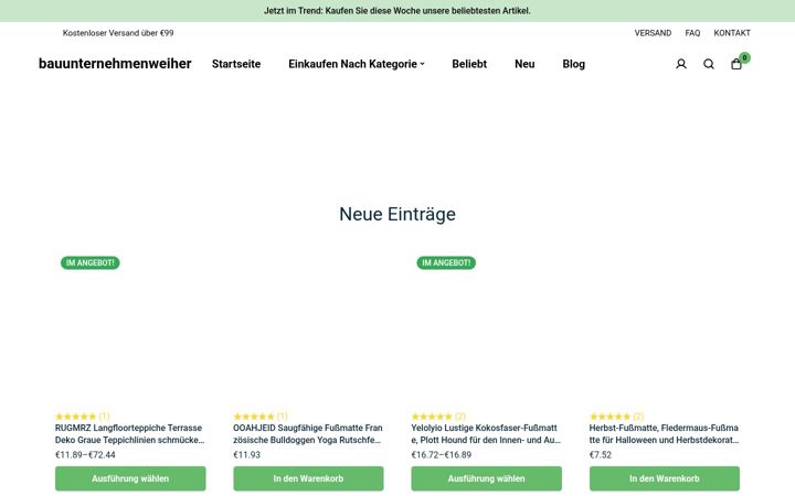 Screenshot von bauunternehmenweiher.de