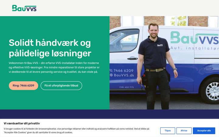 Screenshot of bauvvs.dk