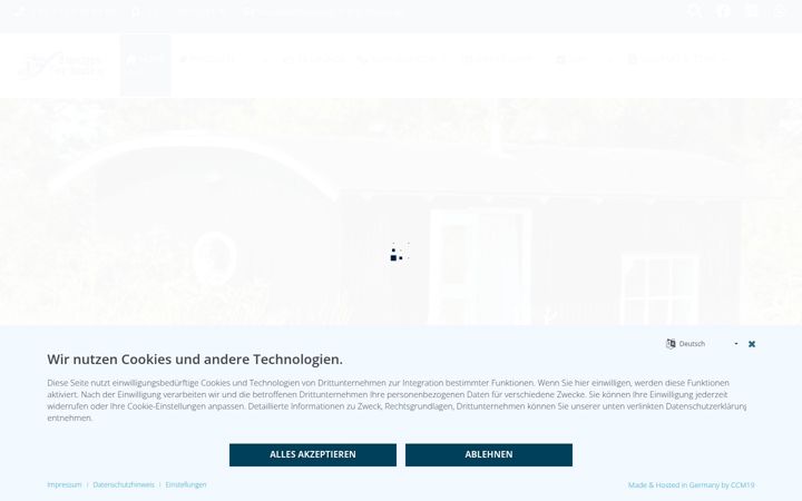Screenshot of bauwagen-tiny-house.de