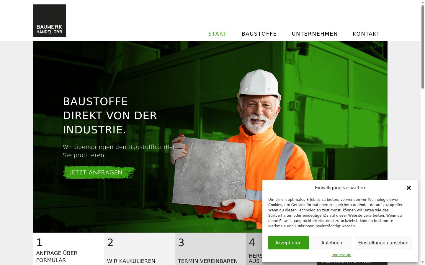 Screenshot tal-banner tal-kunsens muri qabel kwalunkwe interazzjoni