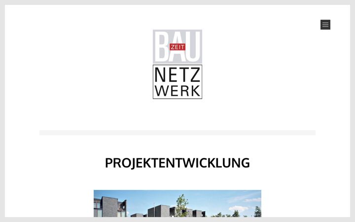 Ekrānuzņēmums no bauzeit-netzwerk.de