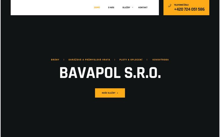 Ekrano kopija bavapol.cz