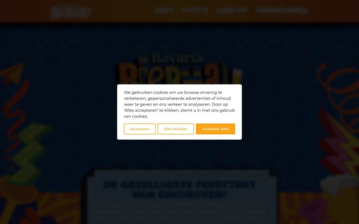 Screenshot of bavaria-bierhal.nl