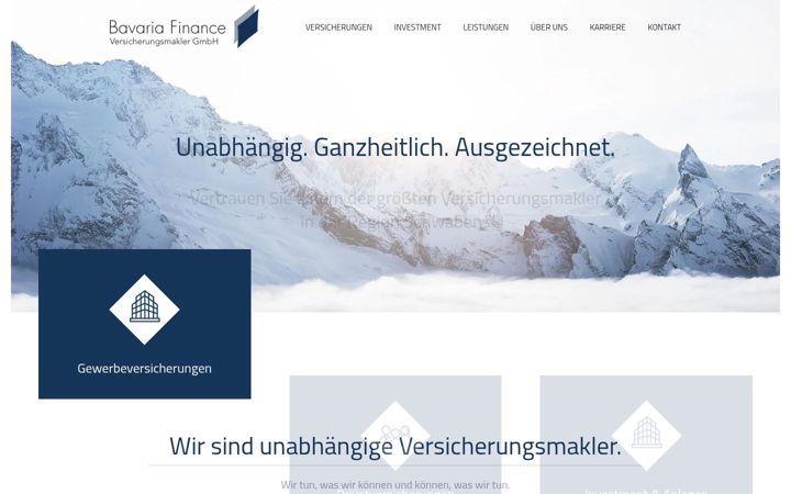 Екранна снимка на bavaria-finance24.de