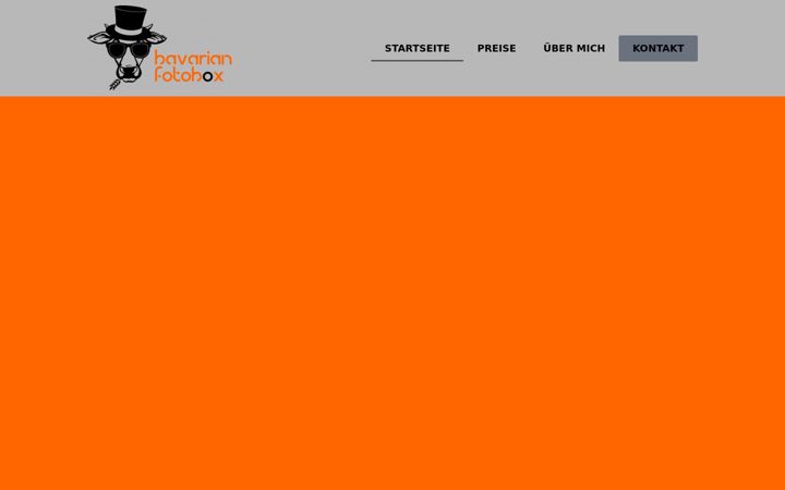 Screenshot of bavarian-fotobox.de