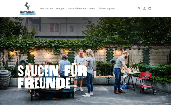 Zrzut ekranu bavarian-sauce.com