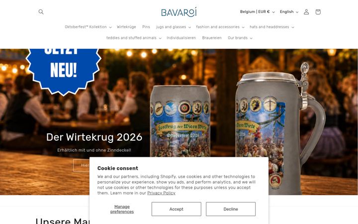 Screenshot of bavaroi.de