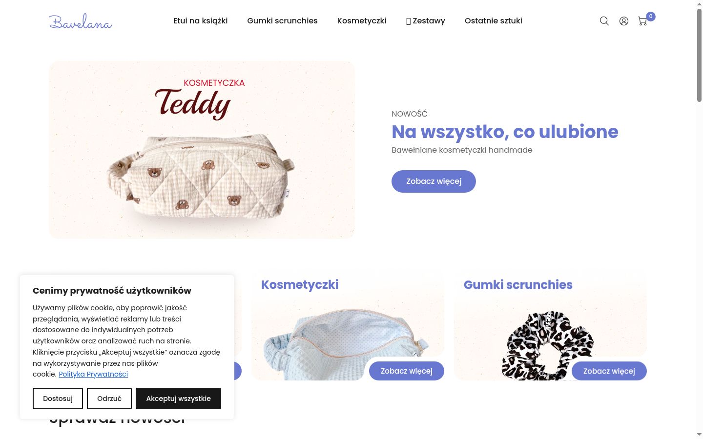 Kuvakaappaus suostumusbannerista, joka näytettiin ennen mitään vuorovaikutusta