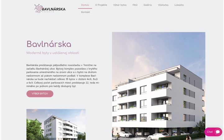 Screenshot of bavlnarska.sk