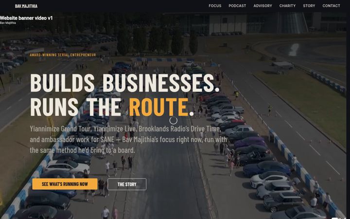 Screenshot of bavmajithia.com