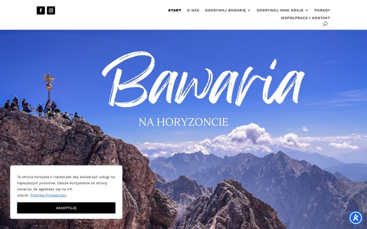 Screenshot of bawarianahoryzoncie.pl