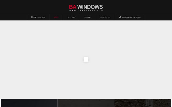 Screenshot of bawindows.com