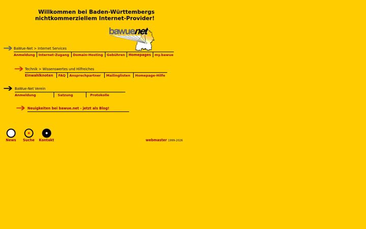 Screenshot of bawue.de