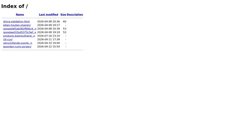 Screenshot of baxhouthandel.com
