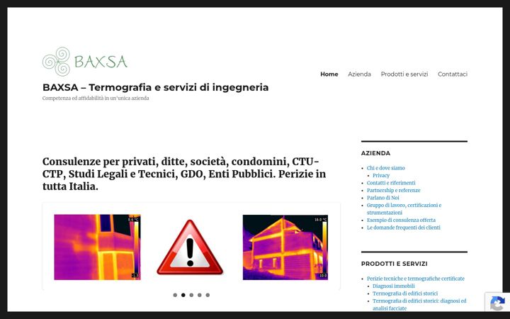 Screenshot of baxsa.com