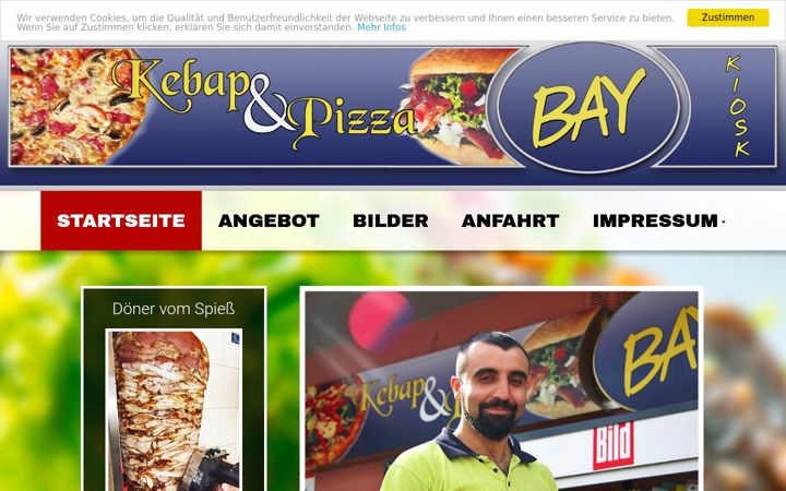 Screenshot of bay-kebap-pizza.de