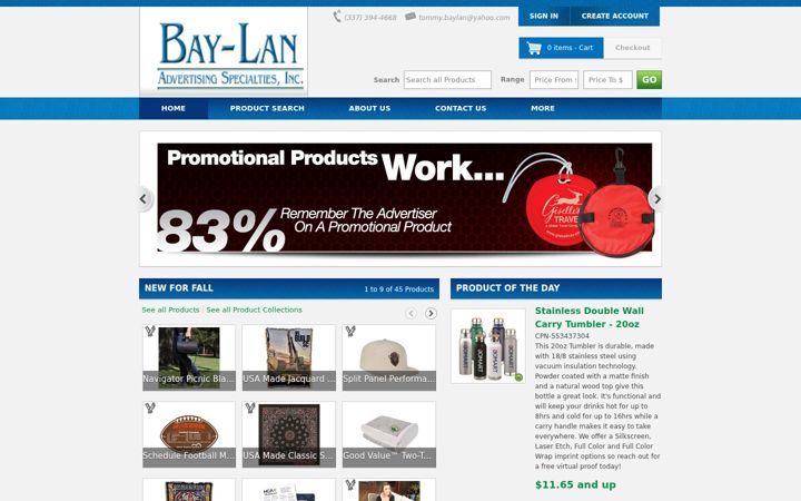 Screenshot di bay-lan.net