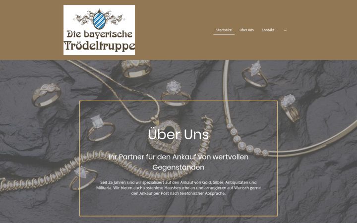 Screenshot von bay-troedeltruppe.de