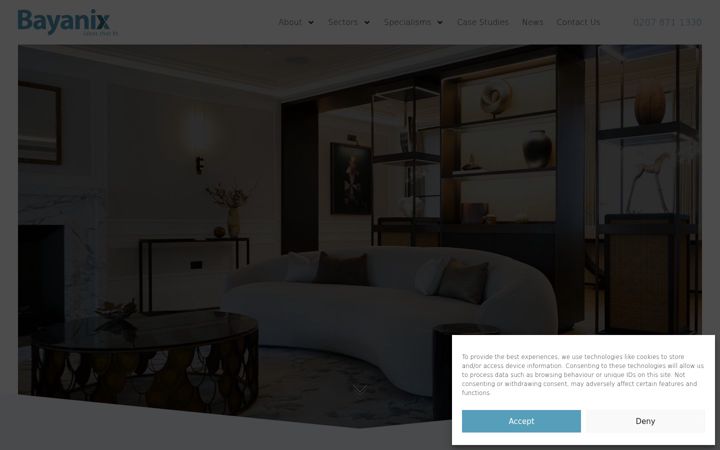 Screenshot of bayanix.co.uk