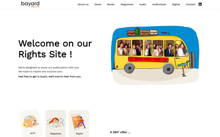 Screenshot of bayard-rights.com