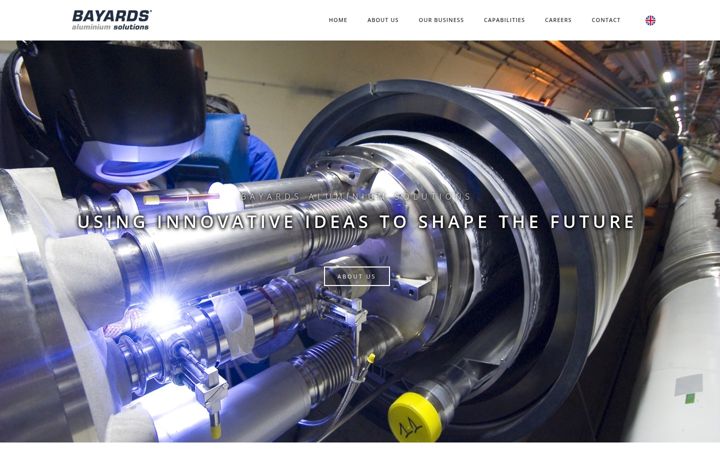 Screenshot of bayardsaluminium.com