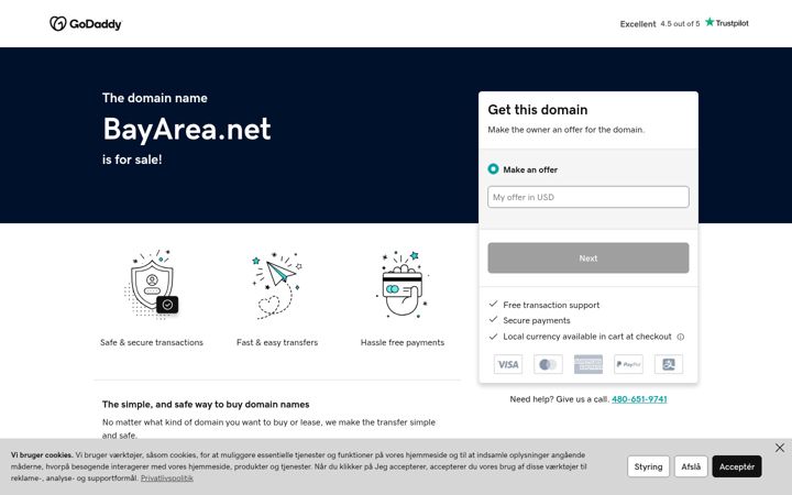 Screenshot of bayarea.net