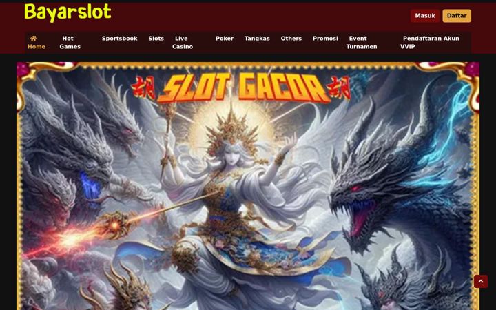 Screenshot of bayarslot.net